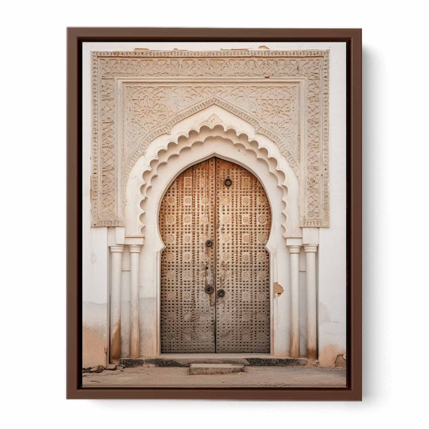 Vintage Door Canvas Art Print-6