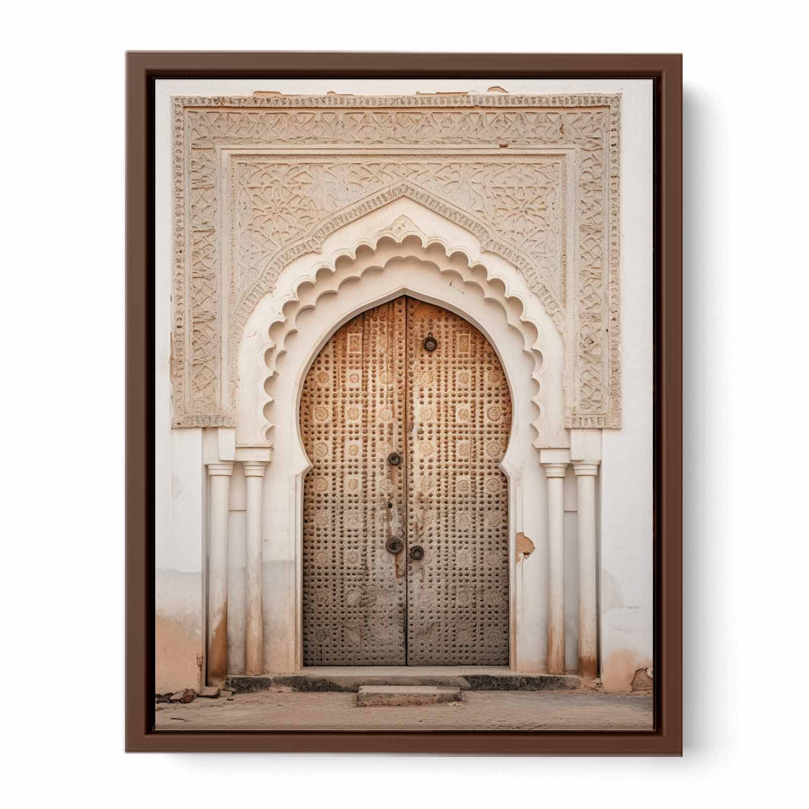 Vintage Door Canvas Art Print-6