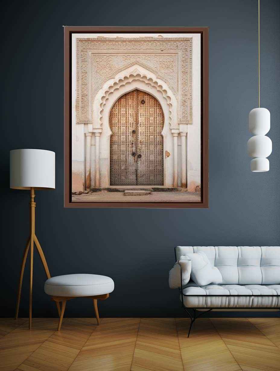Vintage Door Canvas Art Print