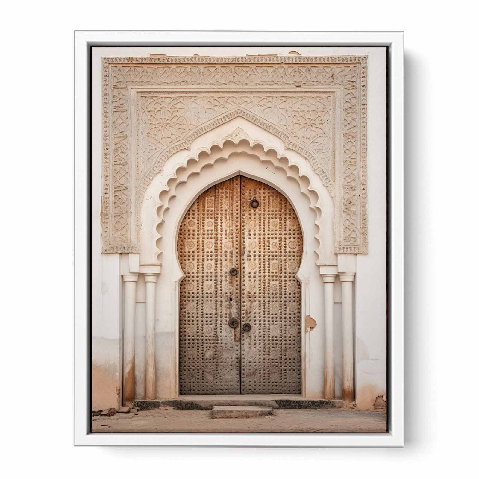 Vintage Door Canvas Art Print-5