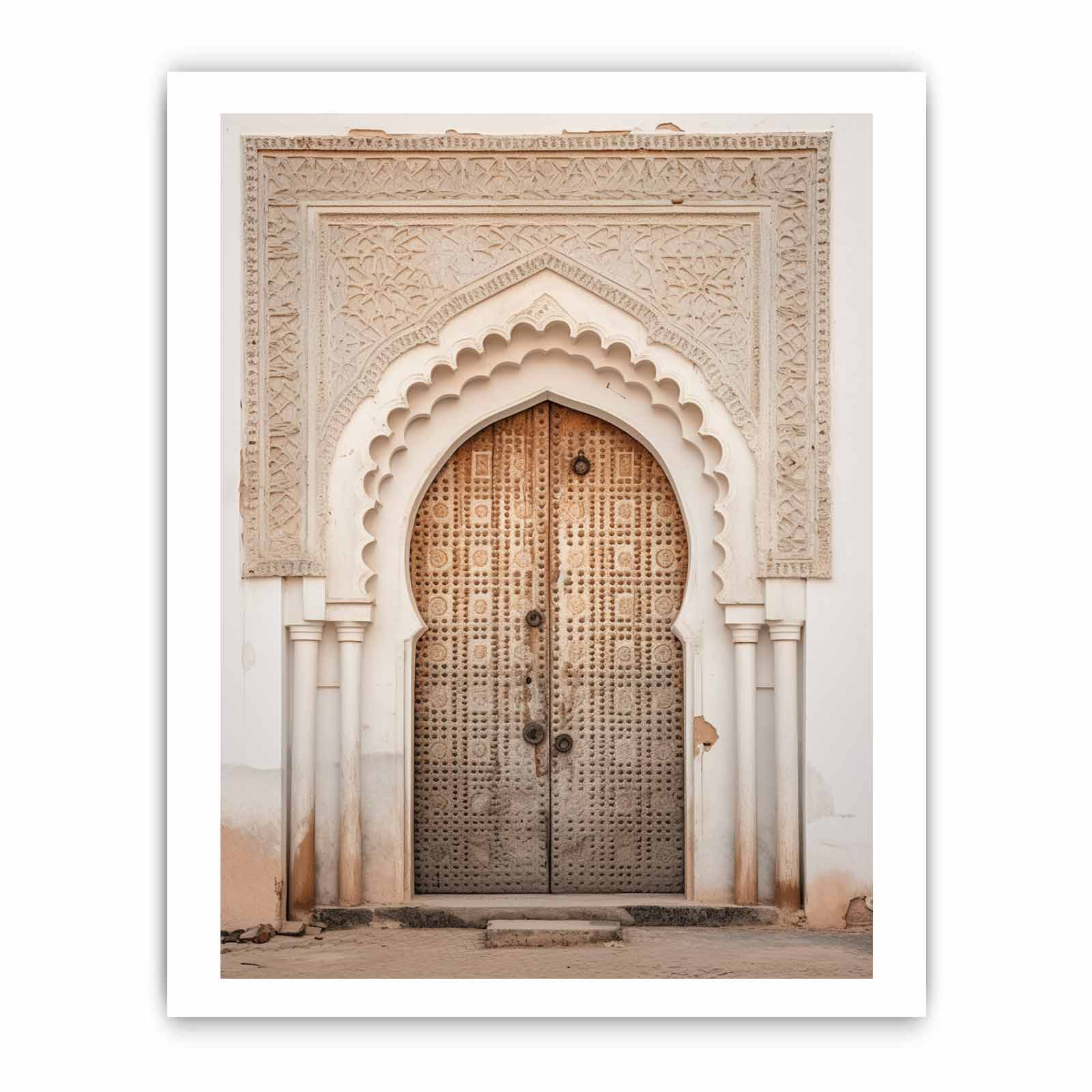 Vintage Door Canvas Art Print-8