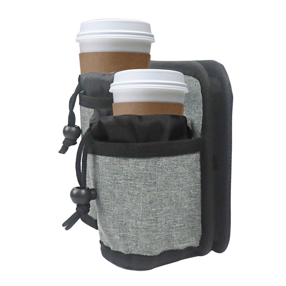 NNEIDS Travel Cup Holder For Luggage Gray Durable Premium - Rosetta Creative Boutique