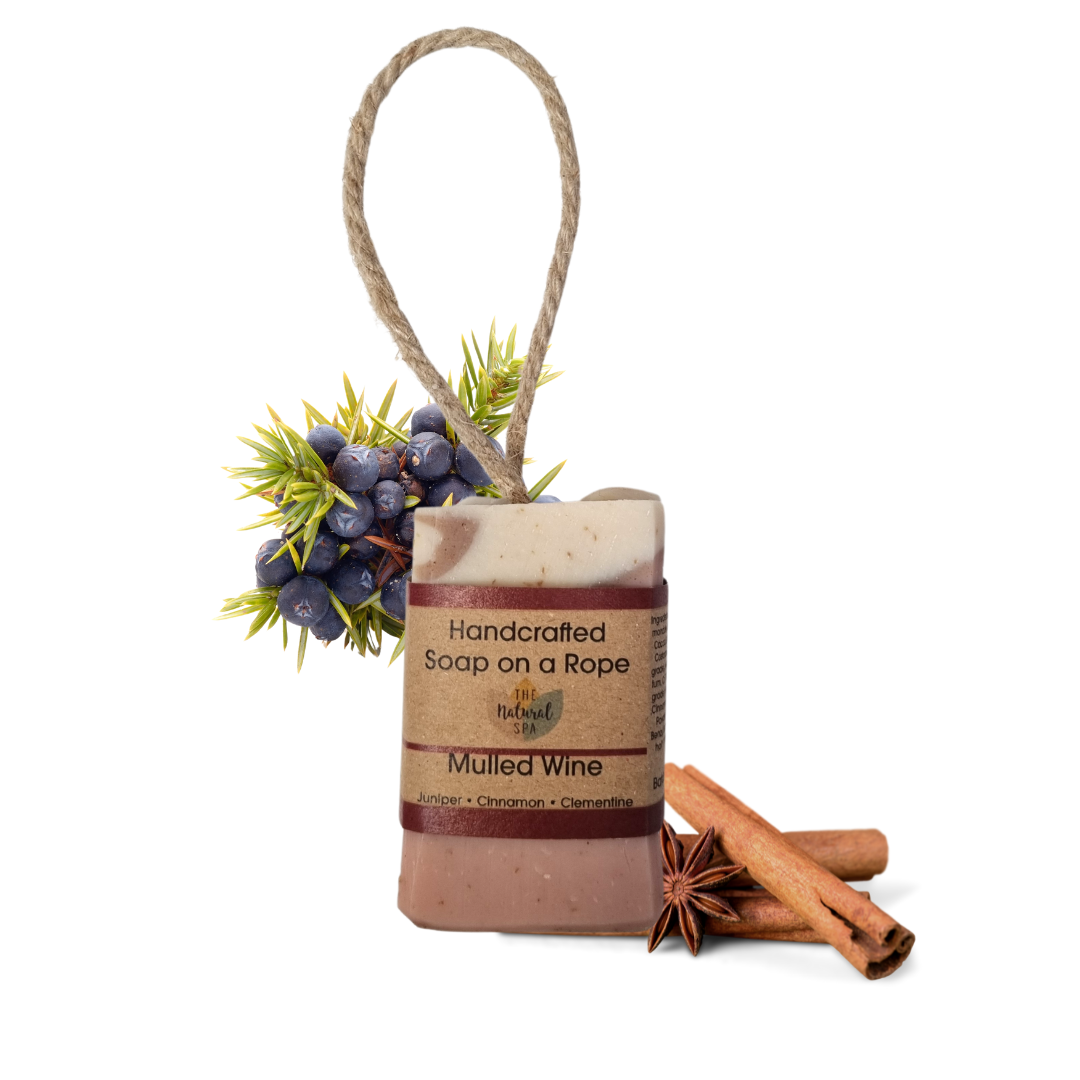 Mulled Wine Soap Bar Juniper Cinnamon Orange 3 Styles - Rosetta Creative Boutique