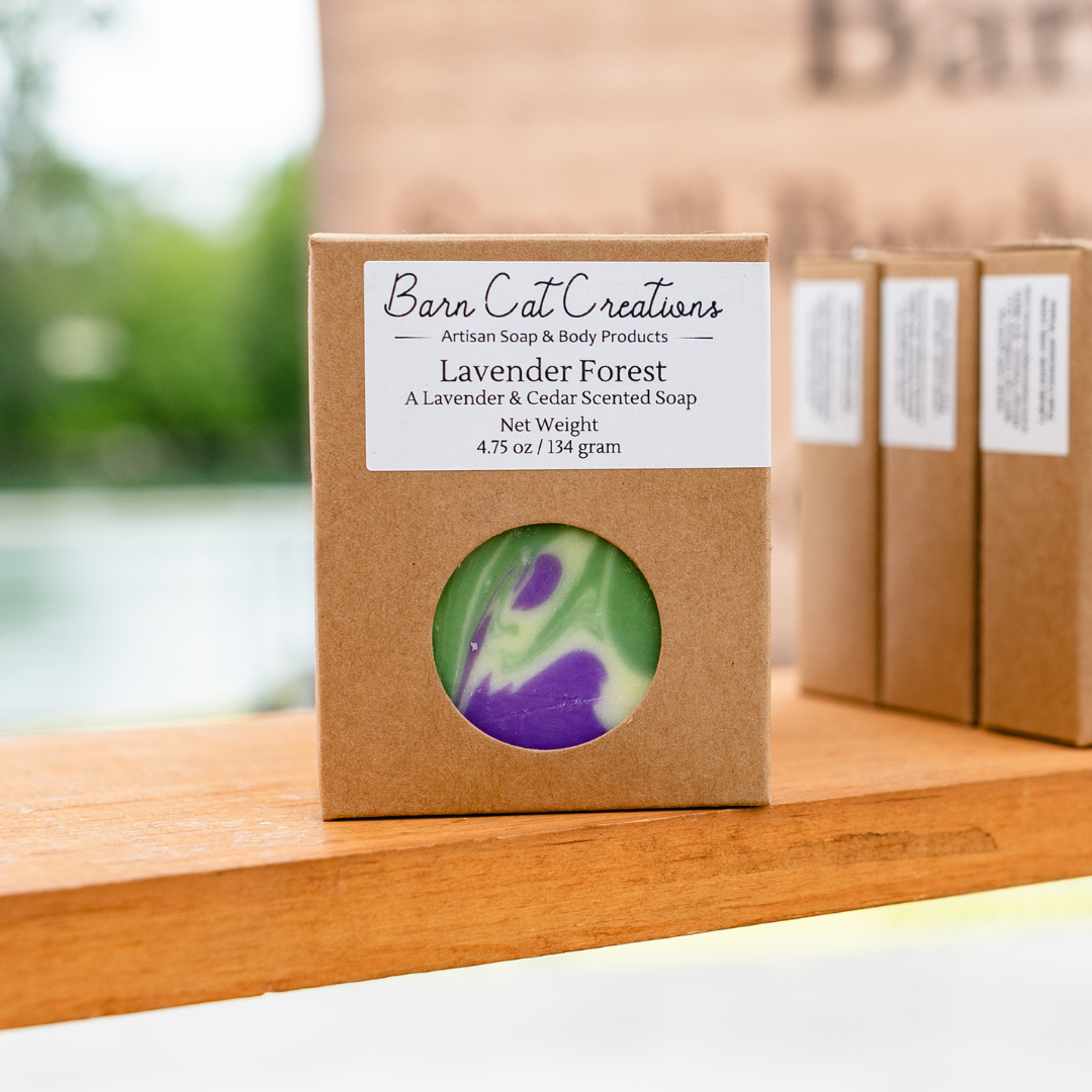 Victoria Lavender Cedar Soap for Fall and Winter Unisex - Rosetta Creative Boutique
