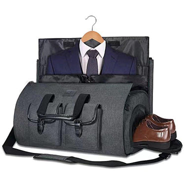 NNEDSZ Compact Travel Suit Storage Bag Foldable Black - Rosetta Creative Boutique