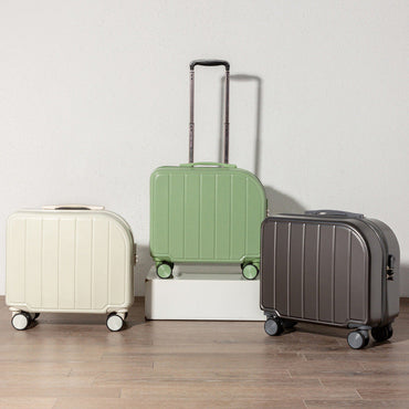 NNEDSZ Green 18 Inch Carry On ABS Hardside Spinner Luggage - Rosetta Creative Boutique