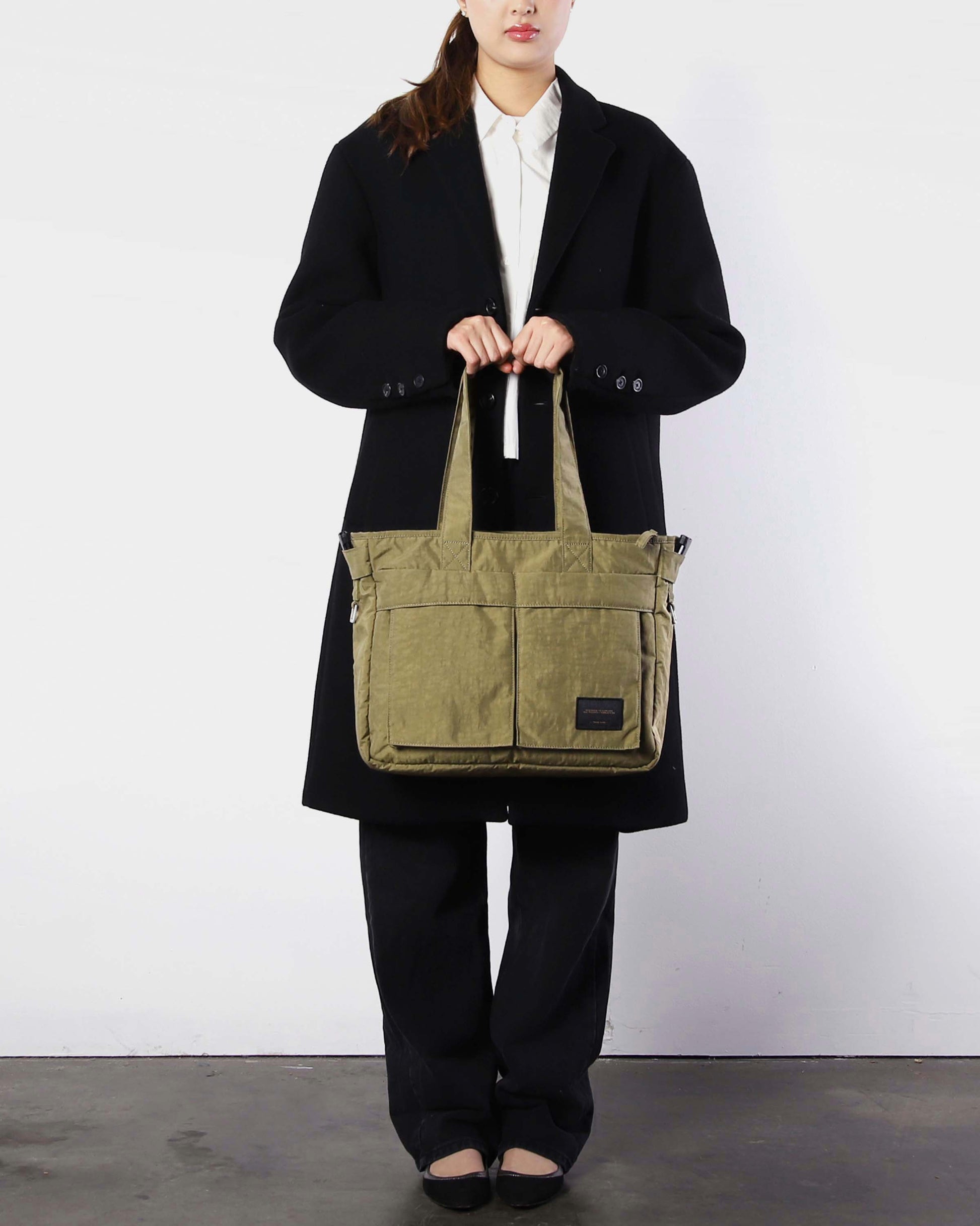 Zimego Unisex Double Laptop Tote With Premium Dual Pockets - Rosetta Creative Boutique