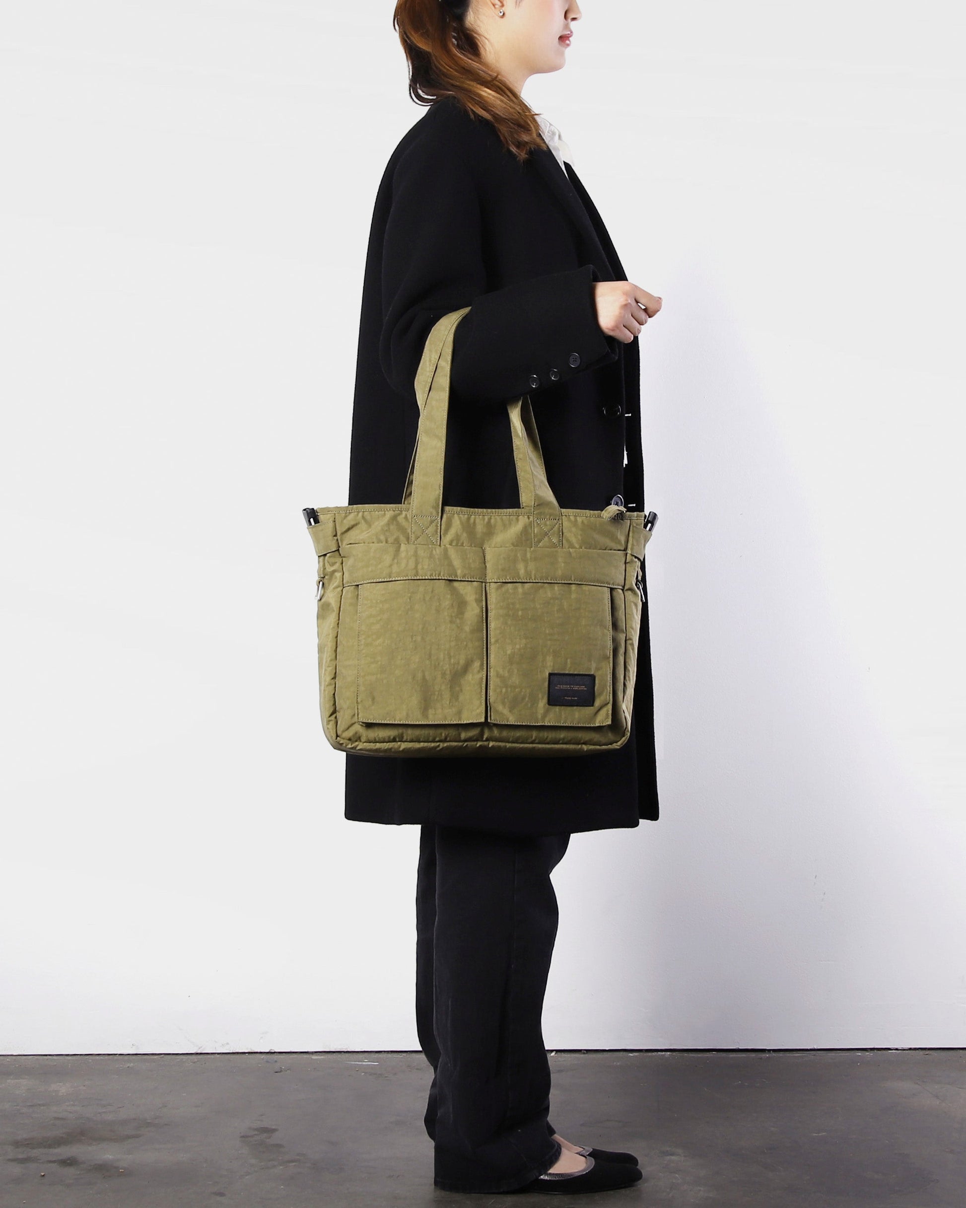 Zimego Unisex Double Laptop Tote With Premium Dual Pockets - Rosetta Creative Boutique