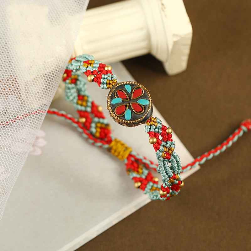 Retro Hand Woven Hand Rope Artistic Accessories