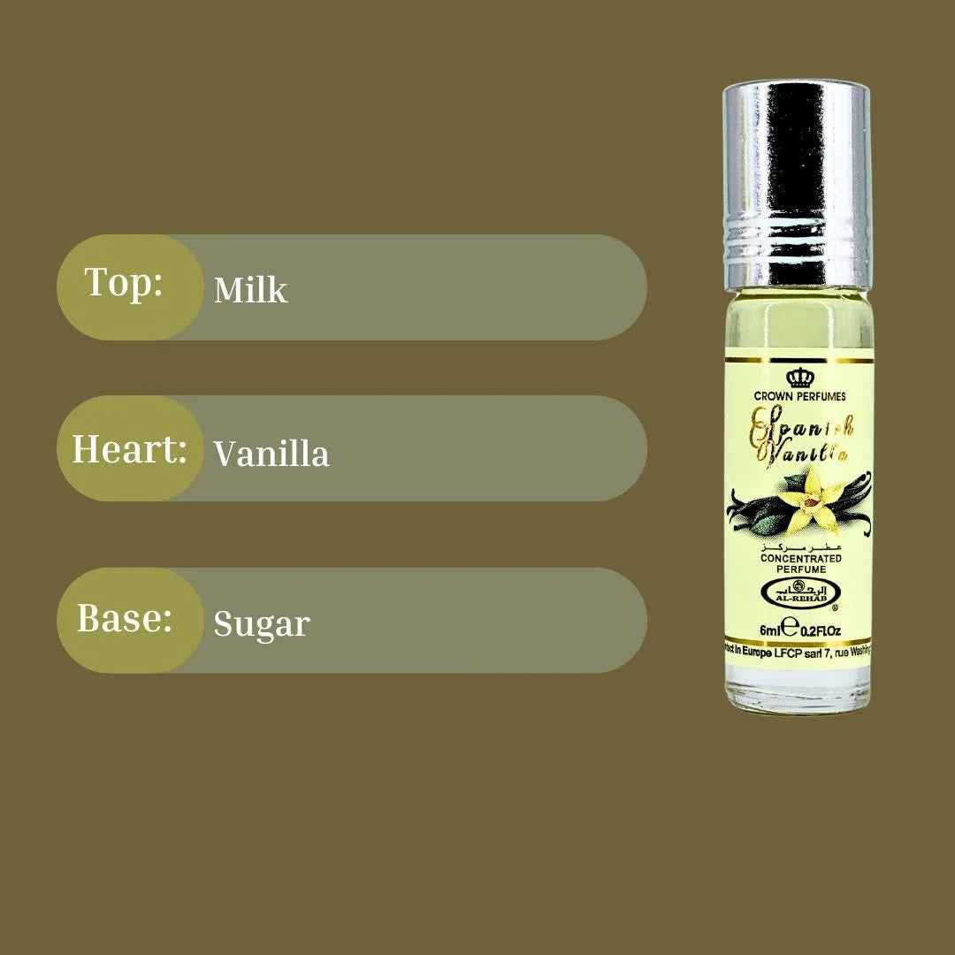 AL REHAB SPANISH VANILLA CPO 6 ML U