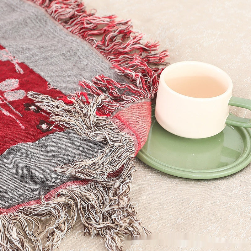 Towel Blanket Cotton Double Air Conditioner Summer Blanket