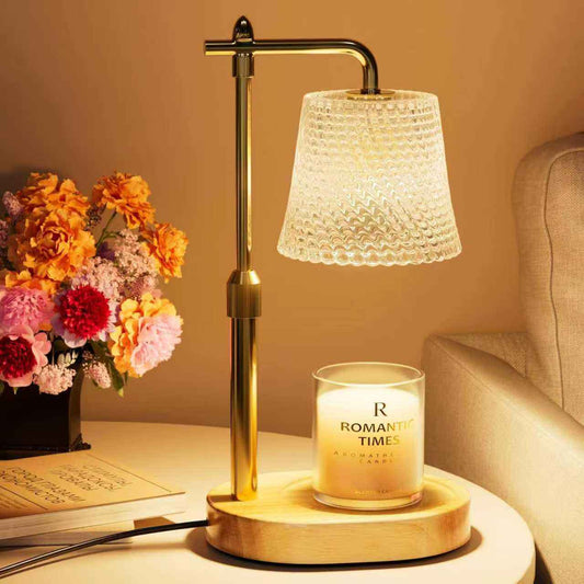 Aromatherapy Candle Warmer Lamp No Flame Soot Free Wax Melt Heater
