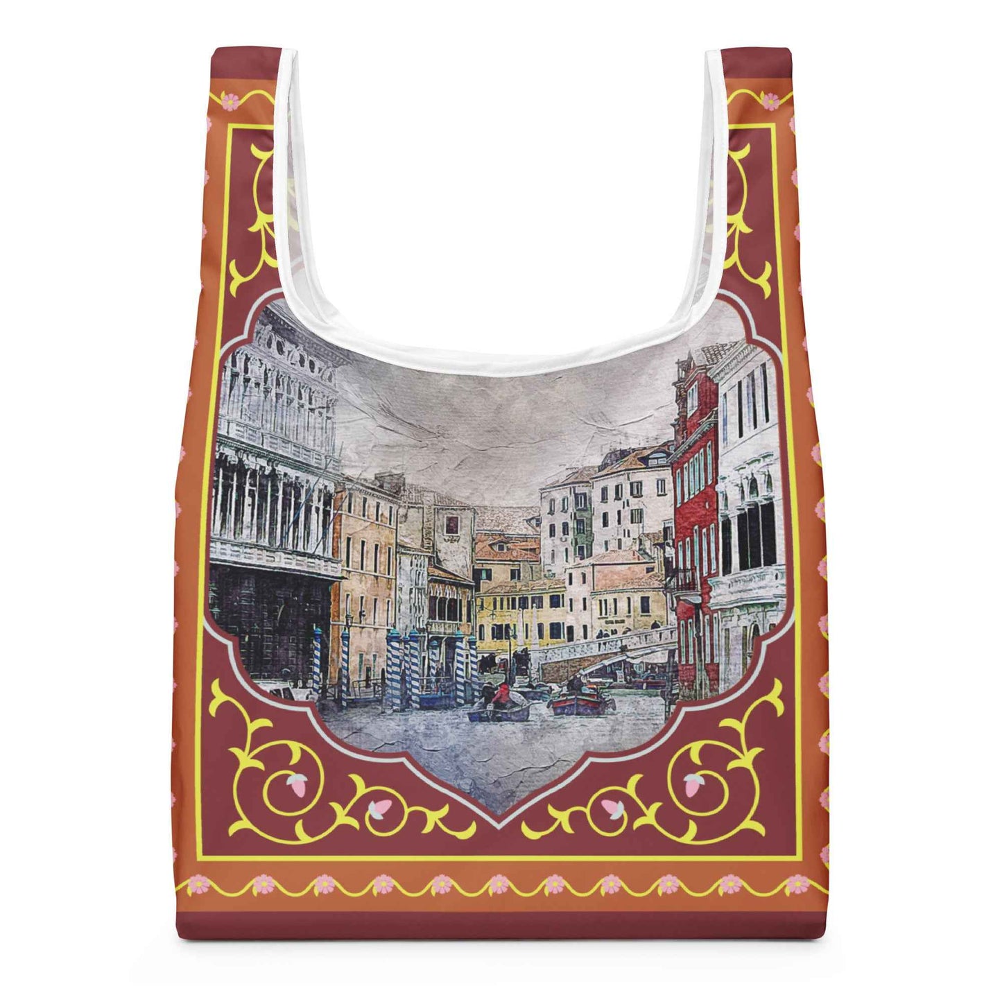 Turkish Seaside Tote Bag for Stylish Summer Shopping - Rosetta Creative Boutique