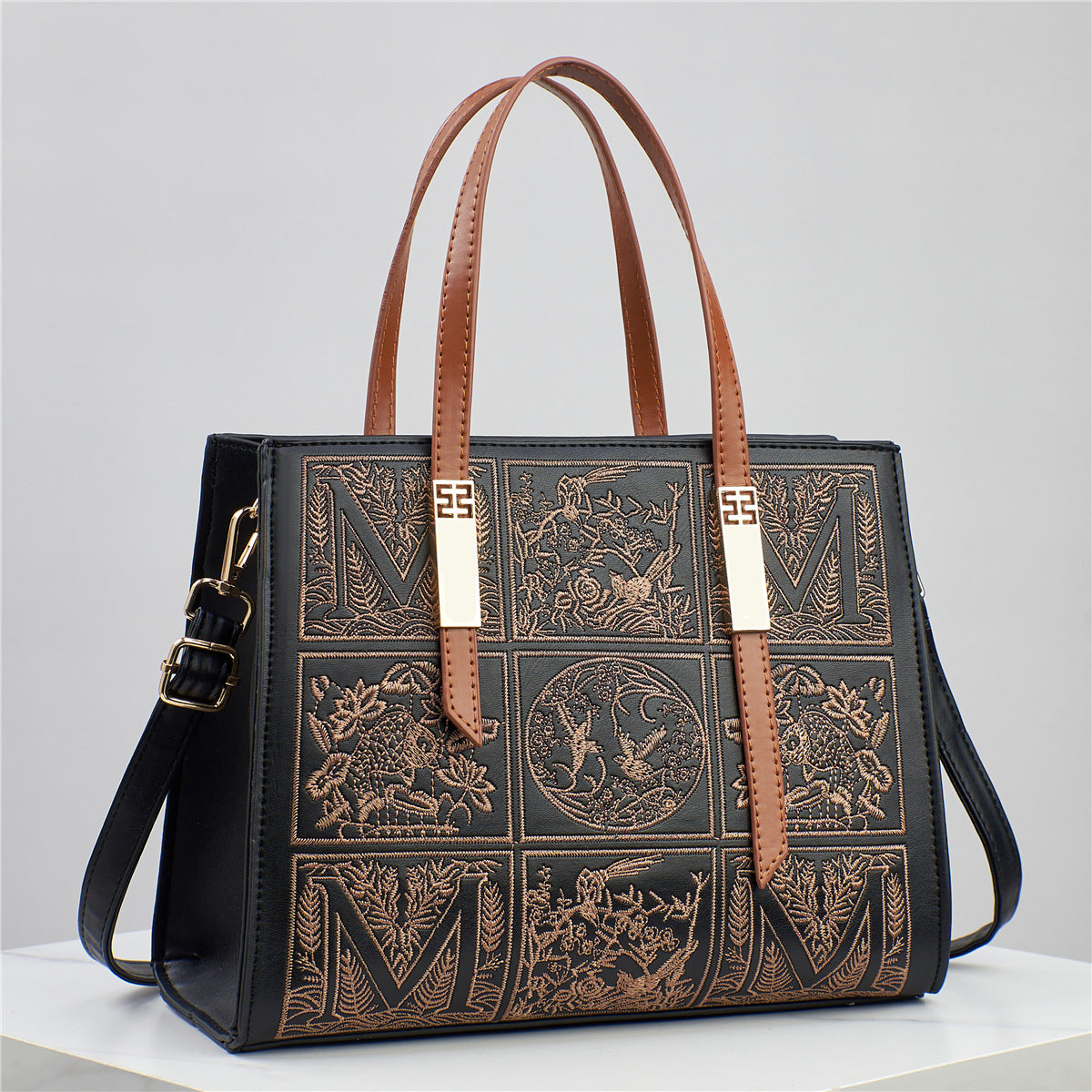 The City Muse Messenger – Soft-Touch Vegan Leather Shoulder Bag