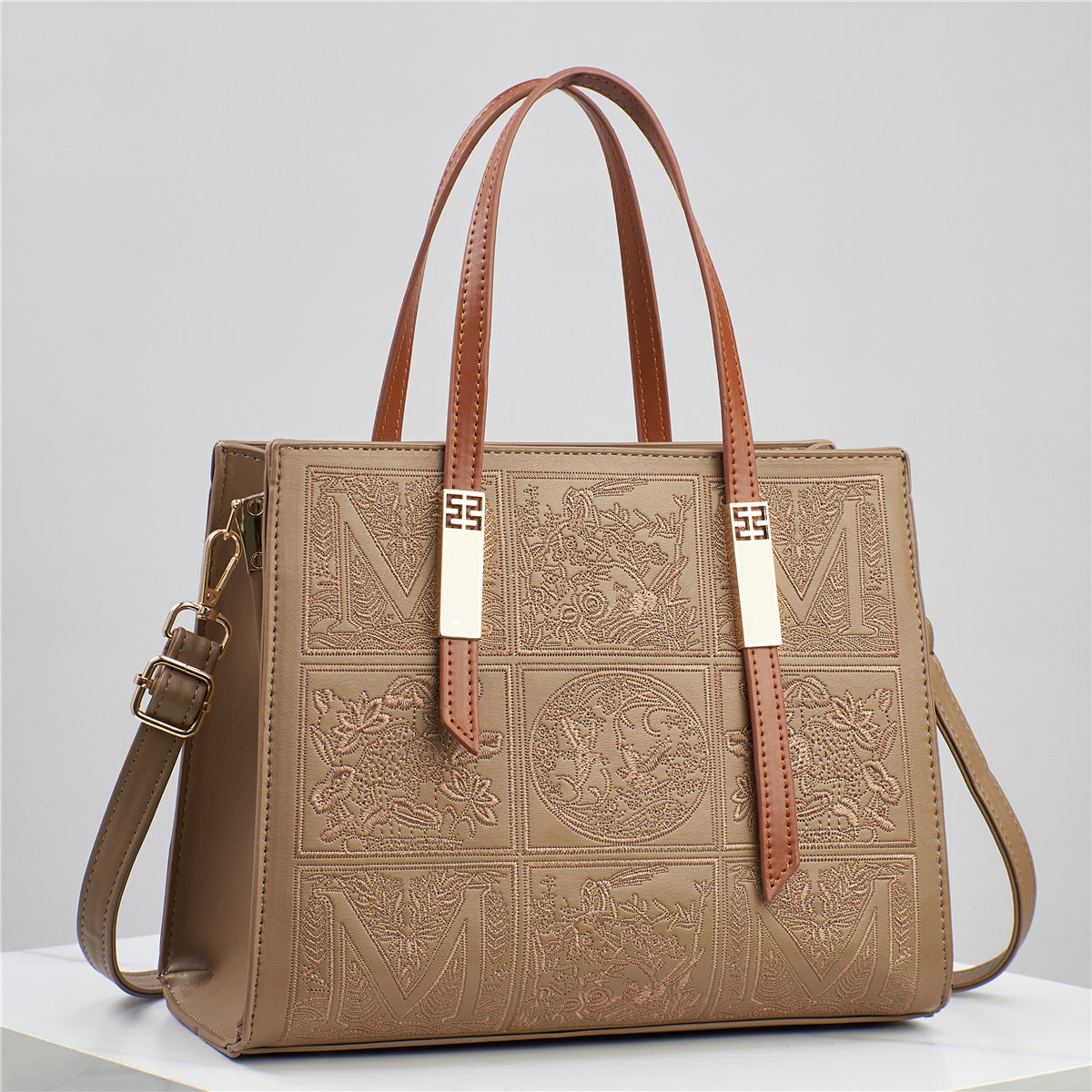 The City Muse Messenger – Soft-Touch Vegan Leather Shoulder Bag