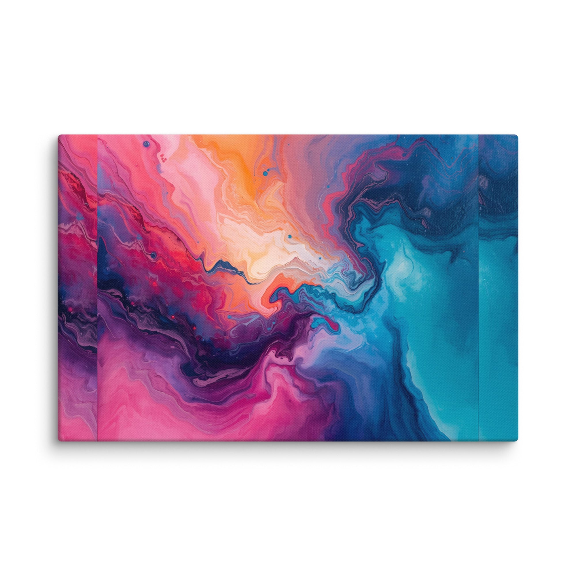 Vivid Abstract Canvas Print - Premium Fade Resistant 1.25 Inch Thick Art - Rosetta Creative Boutique