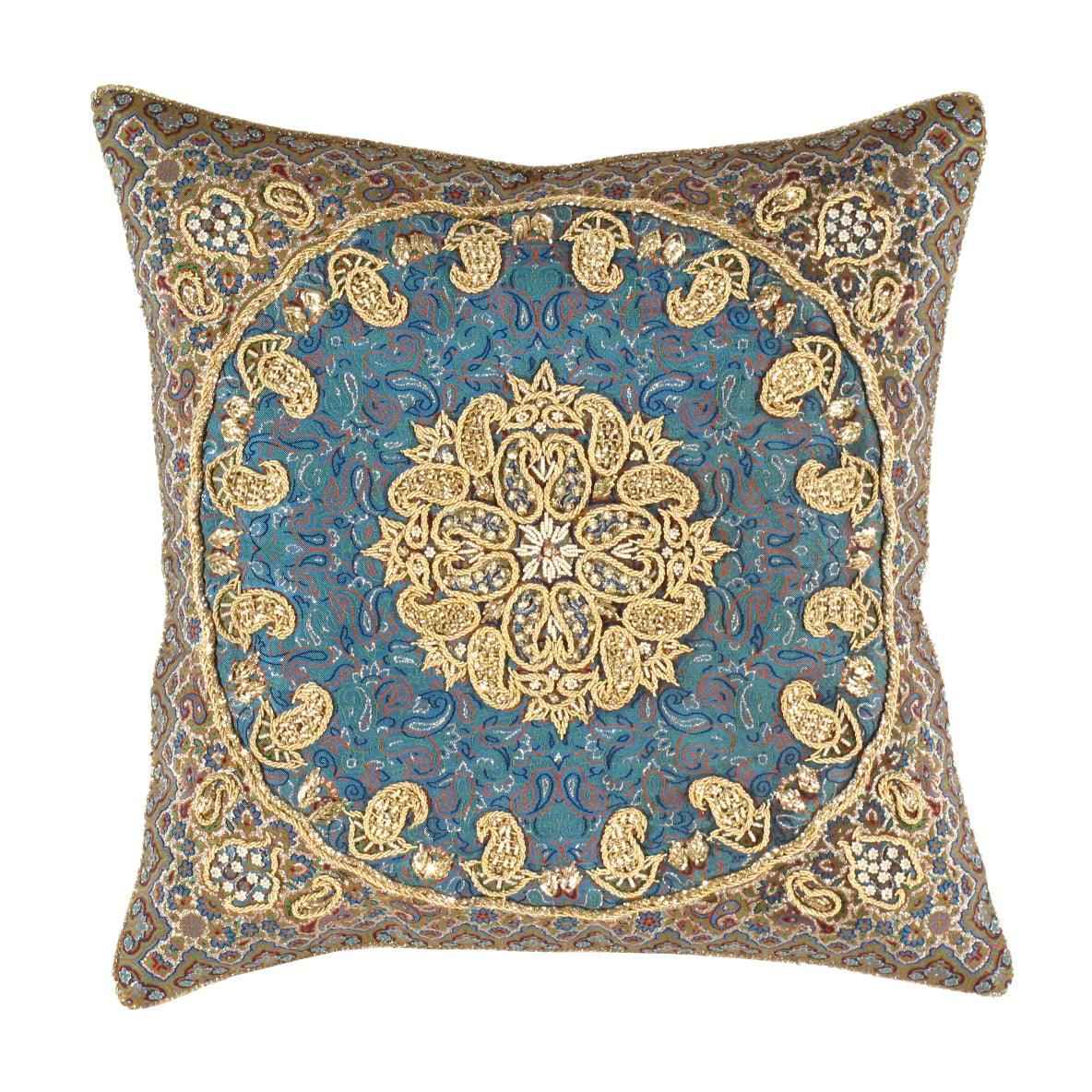 Canvello Blue Diamond Silkroad Silk Termeh - 20''