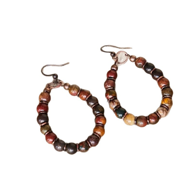 Bohemian Retro Creative Beaded Earrings