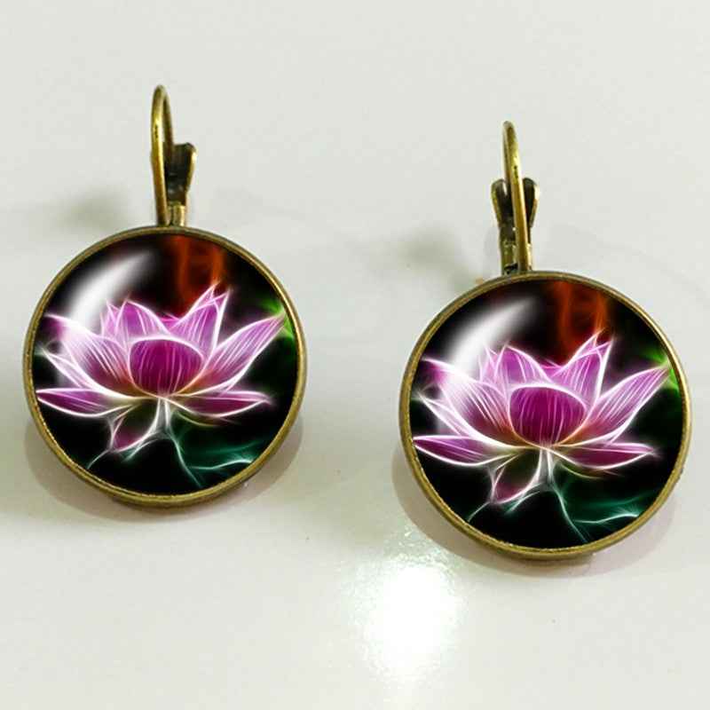 Charm Henna Yoga Amulet Ladies Earrings Bohemian Mandala Earrings For Women