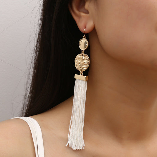 Long Fringe Bohemian Earrings