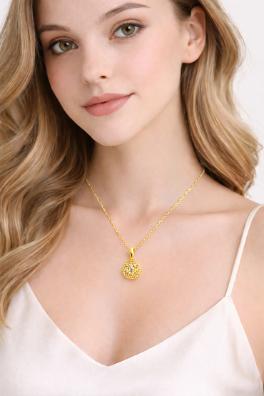 925 Sterling Silver Flower of Life Necklace Sacred Geometry Pendant