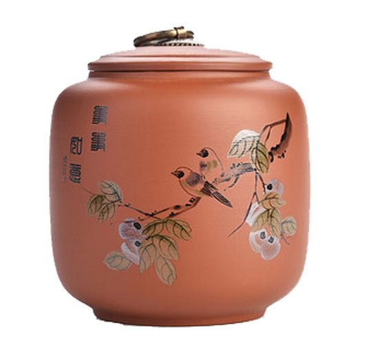 Artisan Ceramic Spice & Tea Canister