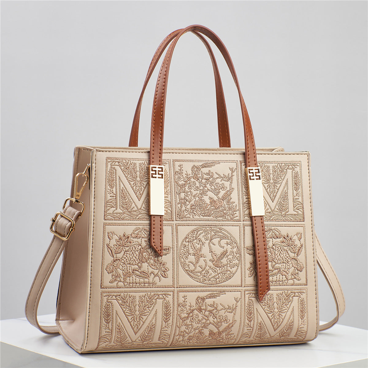 The City Muse Messenger – Soft-Touch Vegan Leather Shoulder Bag