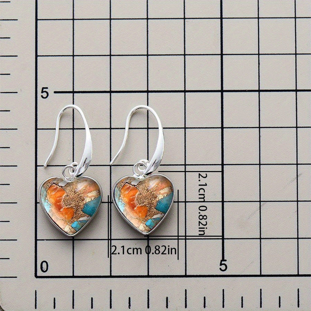 Vintage Bohemian Love Pendant Earrings Pattern