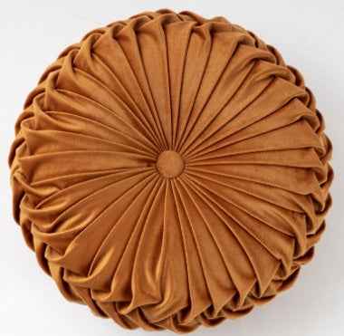 Velvet pumpkin pillow