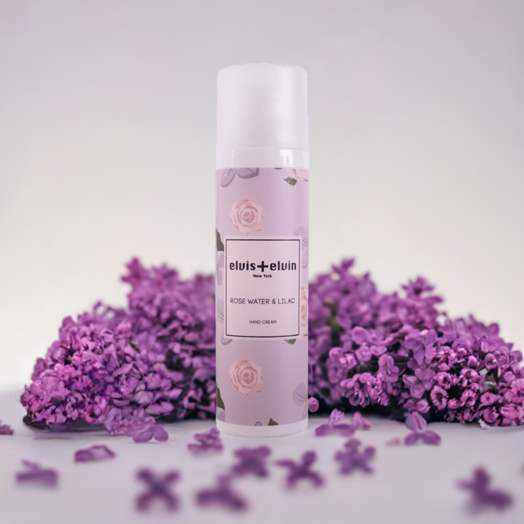 Rose Water & Lilac Fragrance Hand Cream by elvis+elvin-2