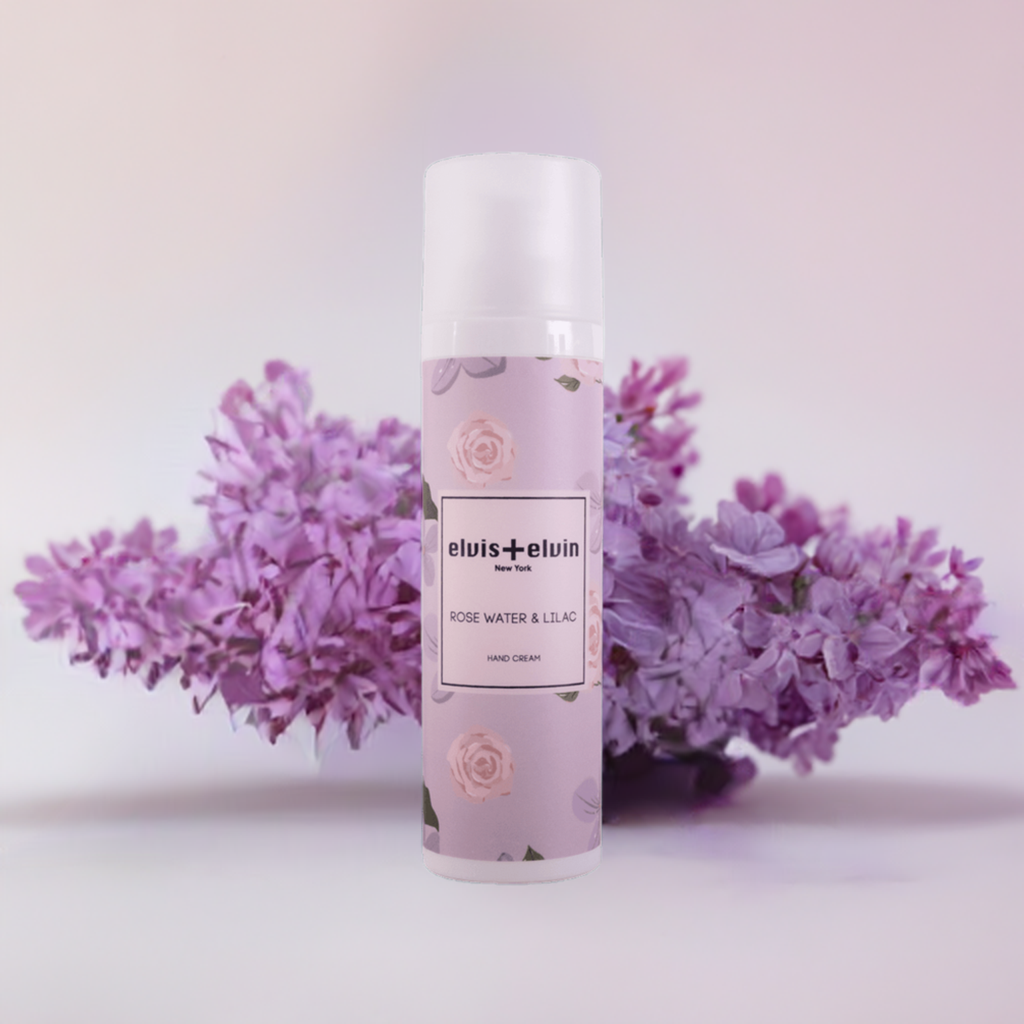 Rose Water & Lilac Fragrance Hand Cream by elvis+elvin-4