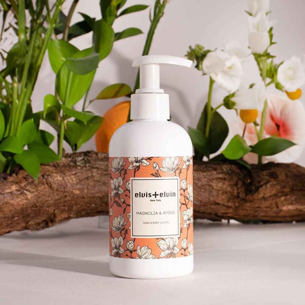 Elvis Elvin Magnolia And Amber Hand And Body Lotion Hydrating