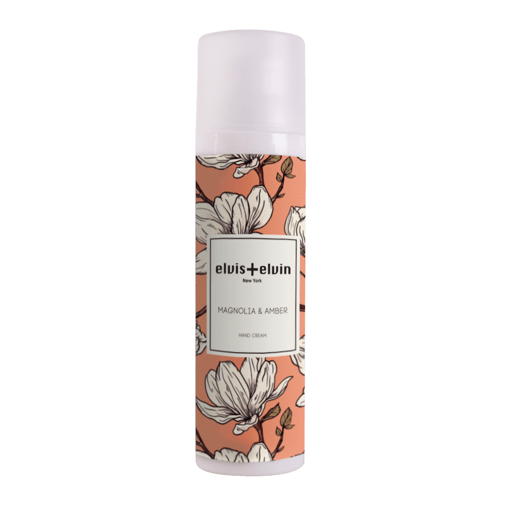 Magnolia Amber Hand Cream by Elvis Elvin With Hyaluronic Acid