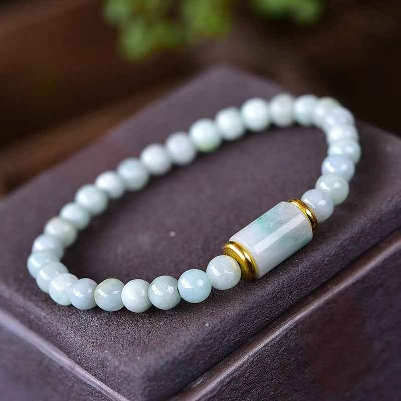 Natural Myanmar Jade Bracelet for Men and Women