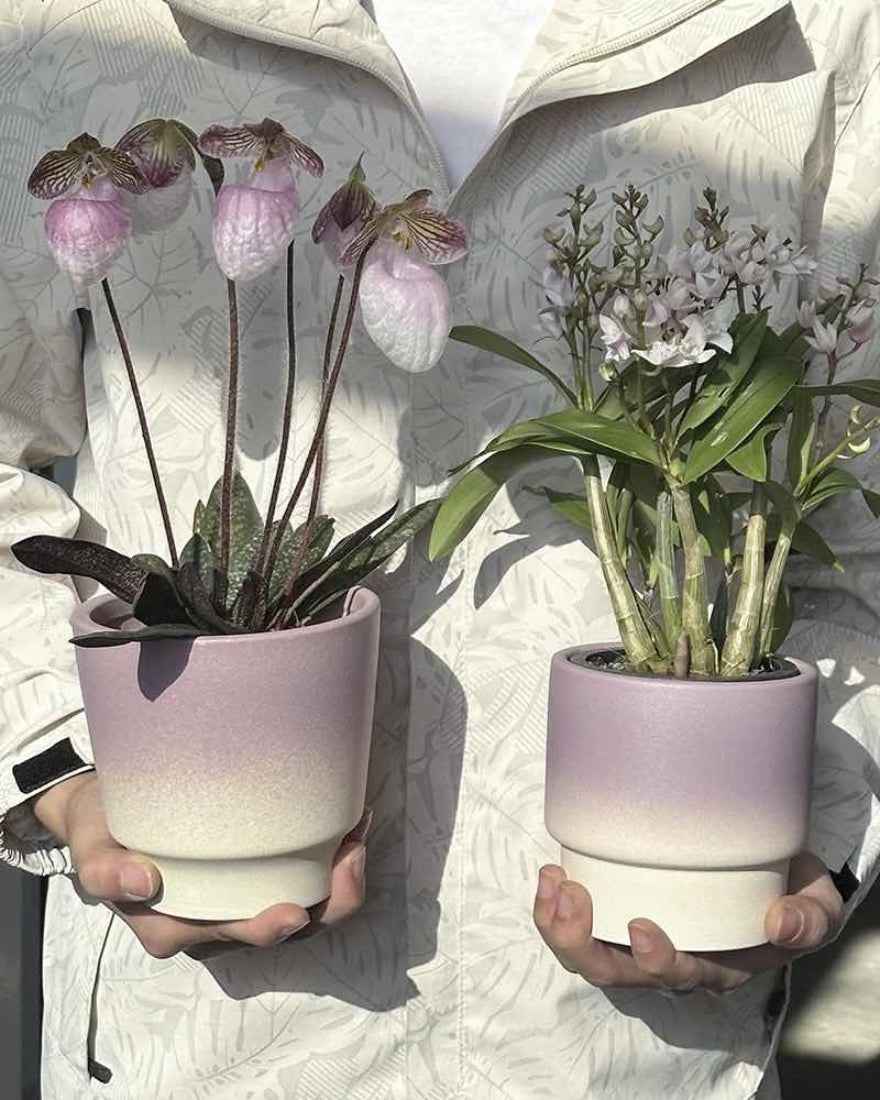 Handmade Macaron Flower Pots, Dopamine Indoor / Outdoor Garden Planter