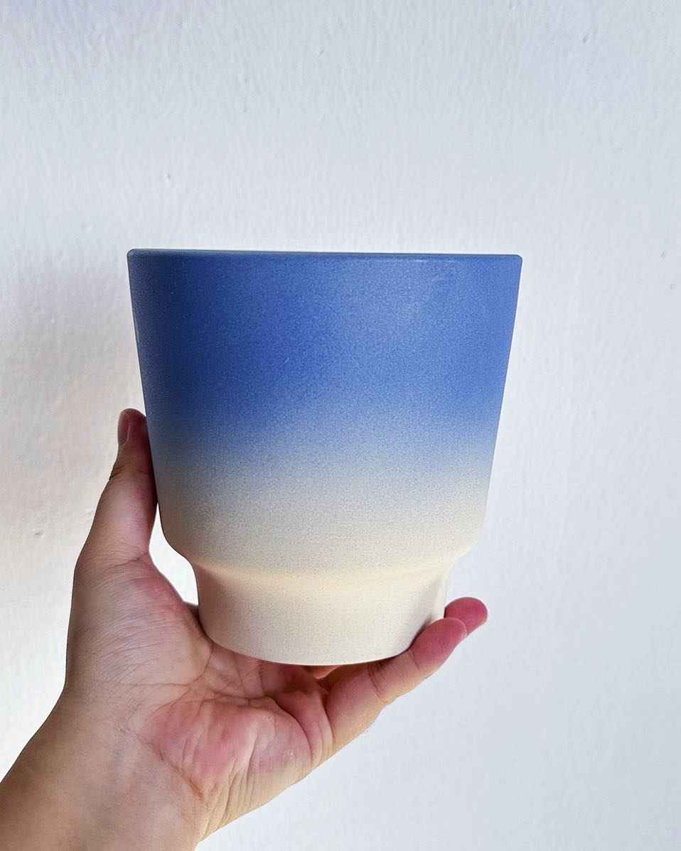 Handmade Macaron Flower Pots, Dopamine Indoor / Outdoor Garden Planter