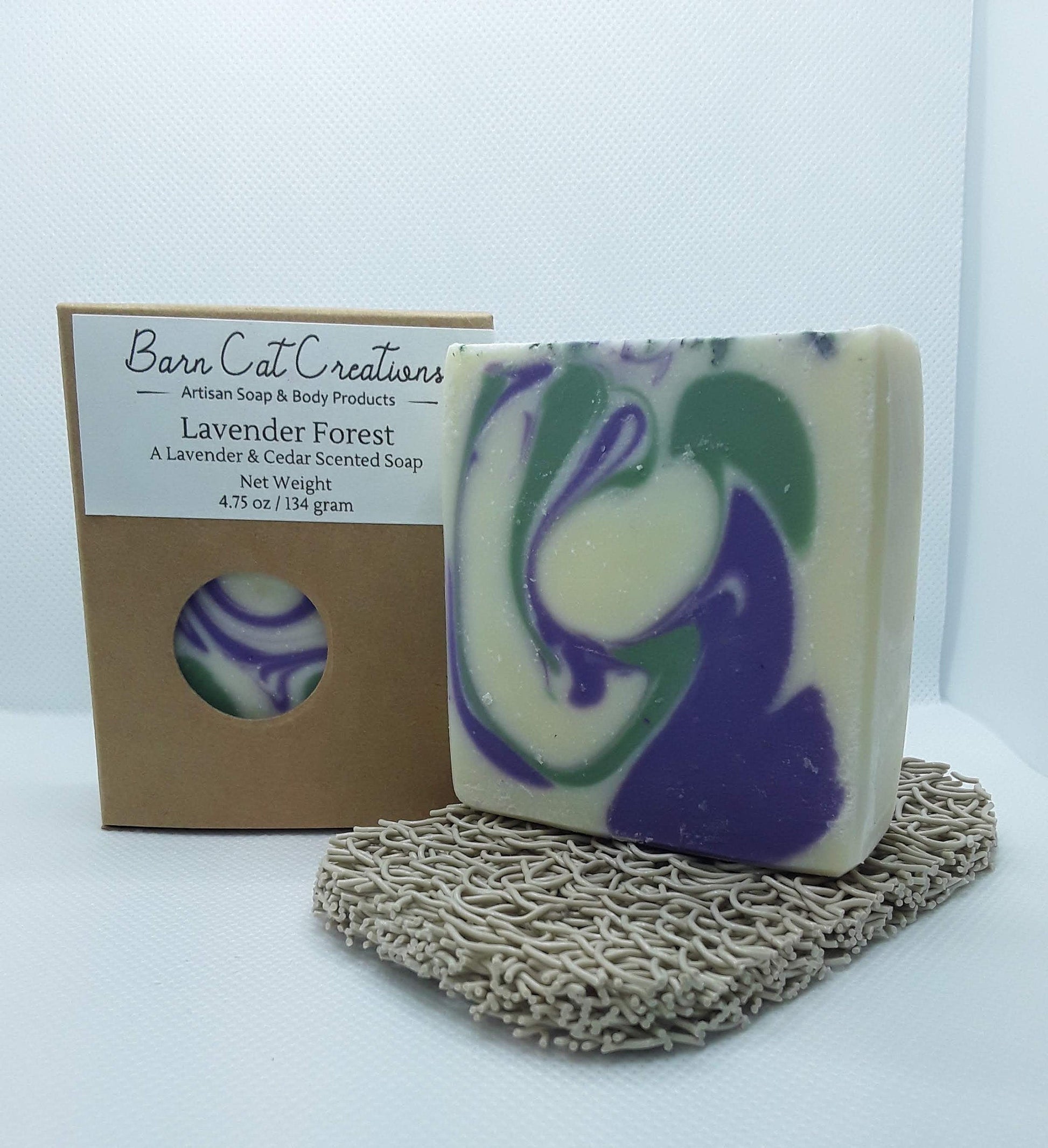 Victoria Lavender Cedar Soap for Fall and Winter Unisex - Rosetta Creative Boutique