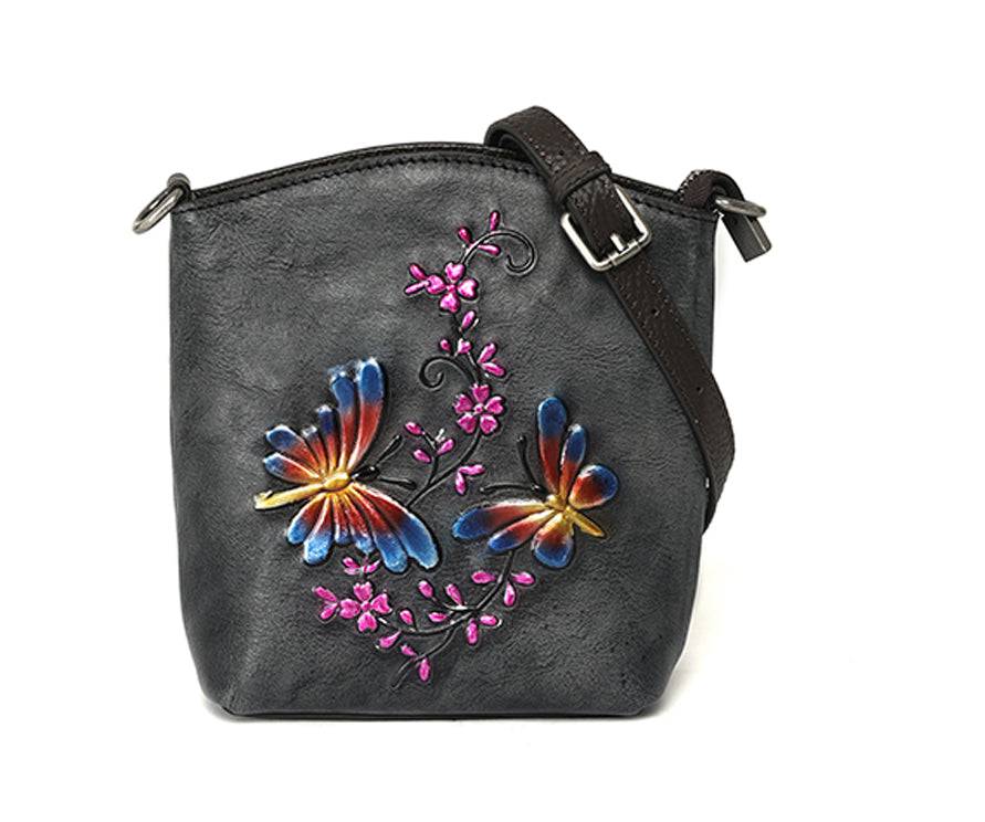 Leather Small Crossbody Bag For Women Mini iPhone Purse - Rosetta Creative Boutique
