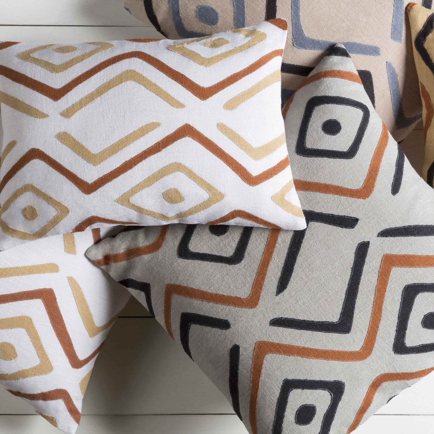 Braden Geometric Throw Pillow - Clearance
