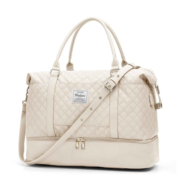 Quilted Business Overnight Travel Duffel Bag