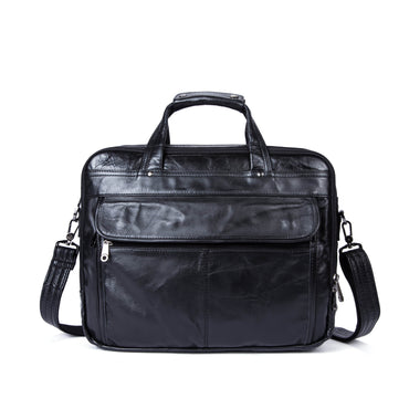 Rossie Viren Vintage Cowhide Leather Briefcase for Stylish Professionals - Rosetta Creative Boutique