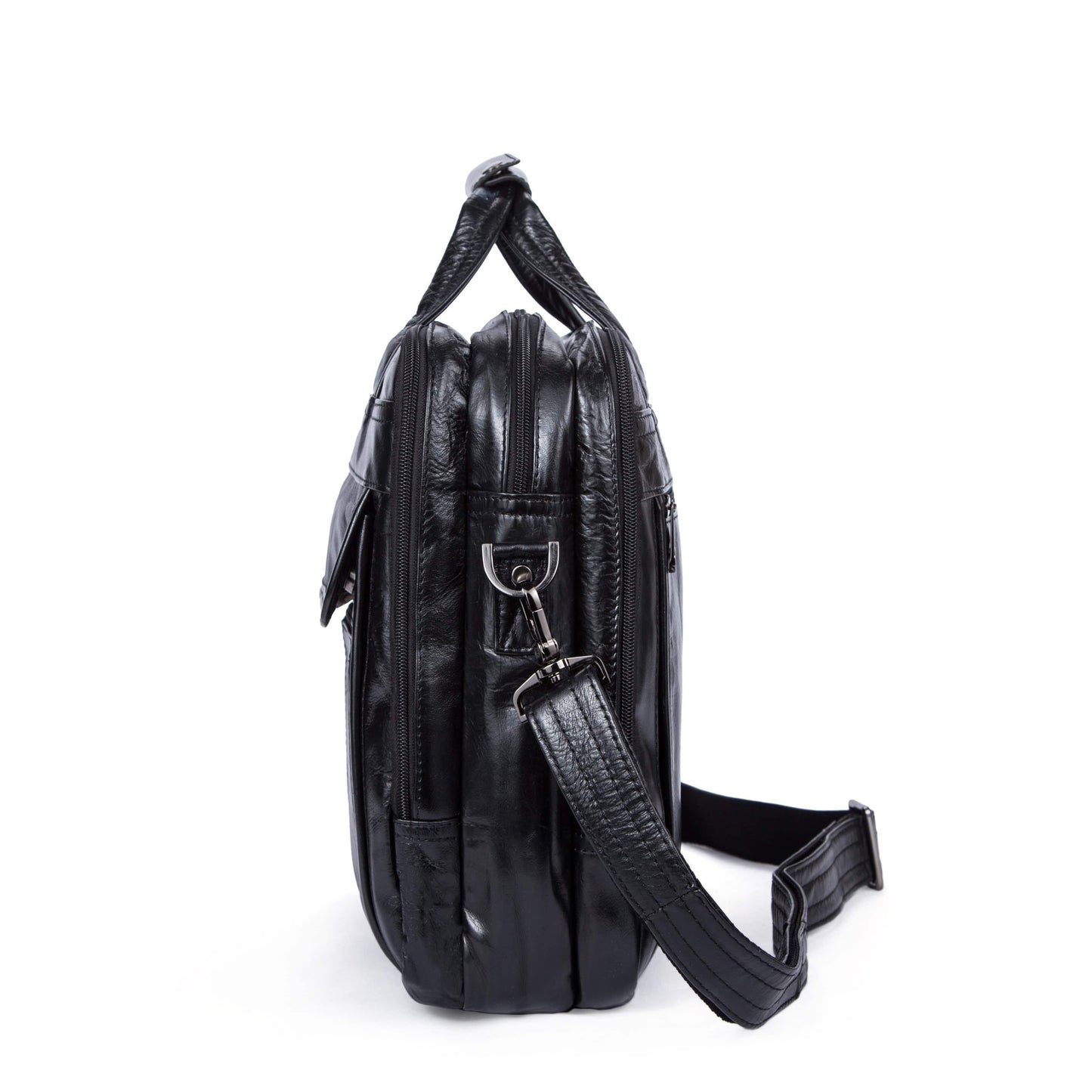 Rossie Viren Vintage Cowhide Leather Briefcase for Stylish Professionals - Rosetta Creative Boutique