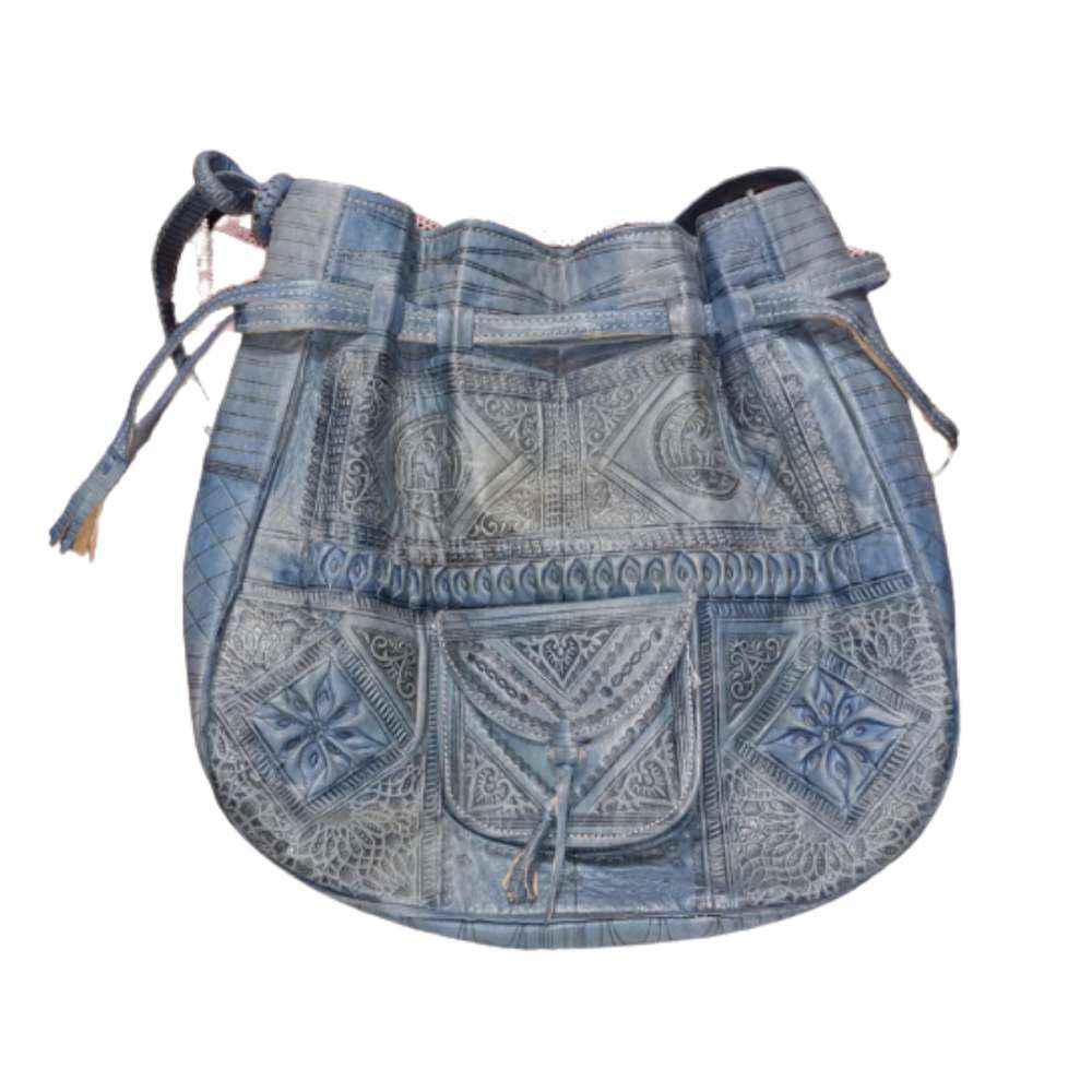 Andalusian Shoulder Bag from Morocco Handmade