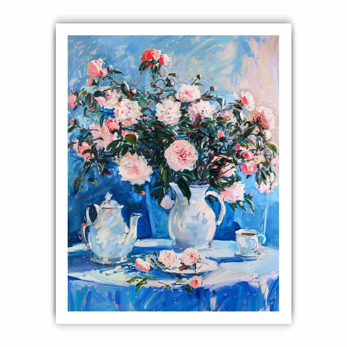 Teapot Canvas Painting Print-8
