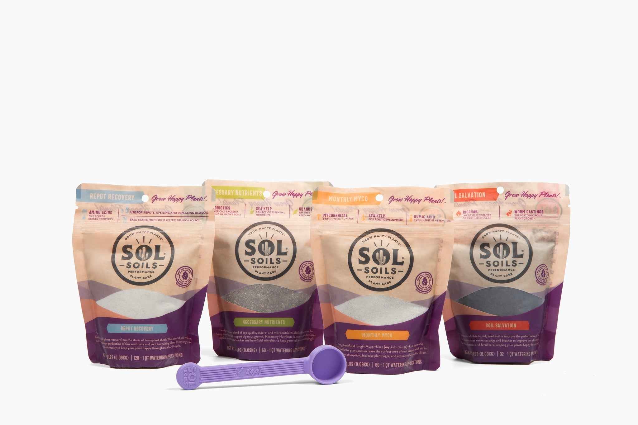 Sol Biotics Bundle Pack | Plant Spa Treatment
