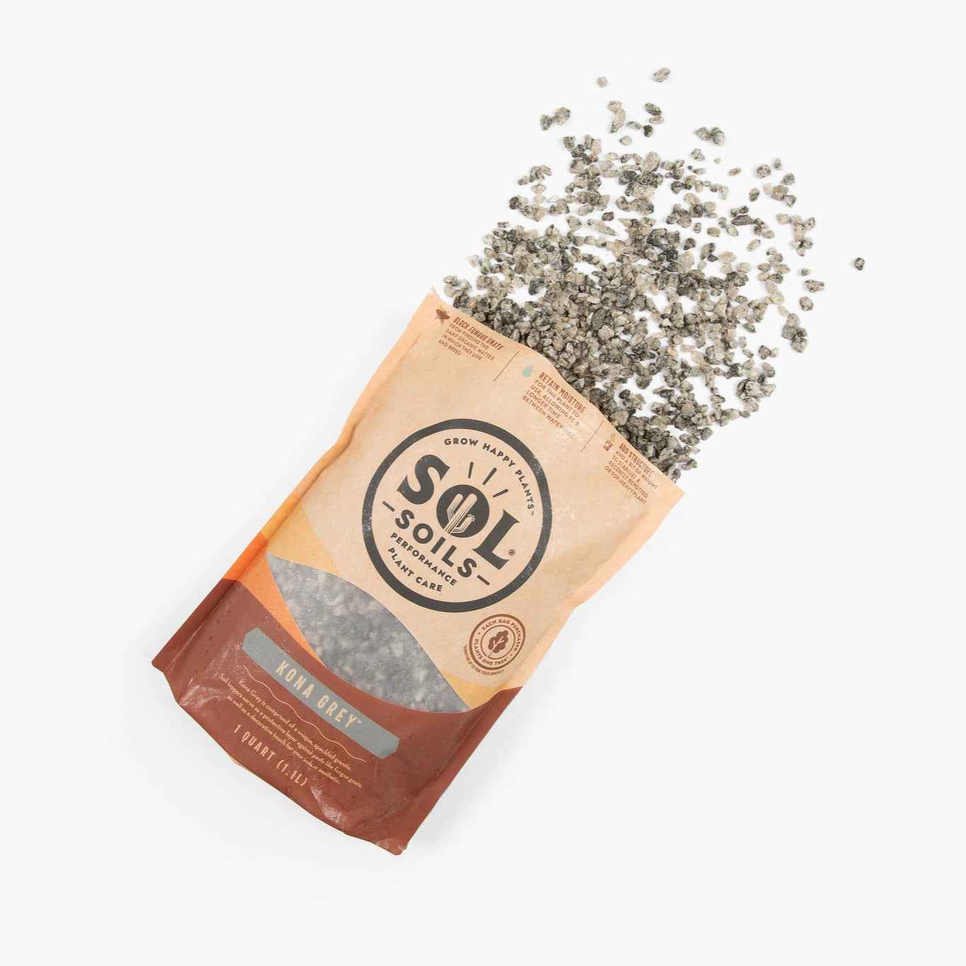 Kona Grey Topper | Deluxe Granite Soil Cover