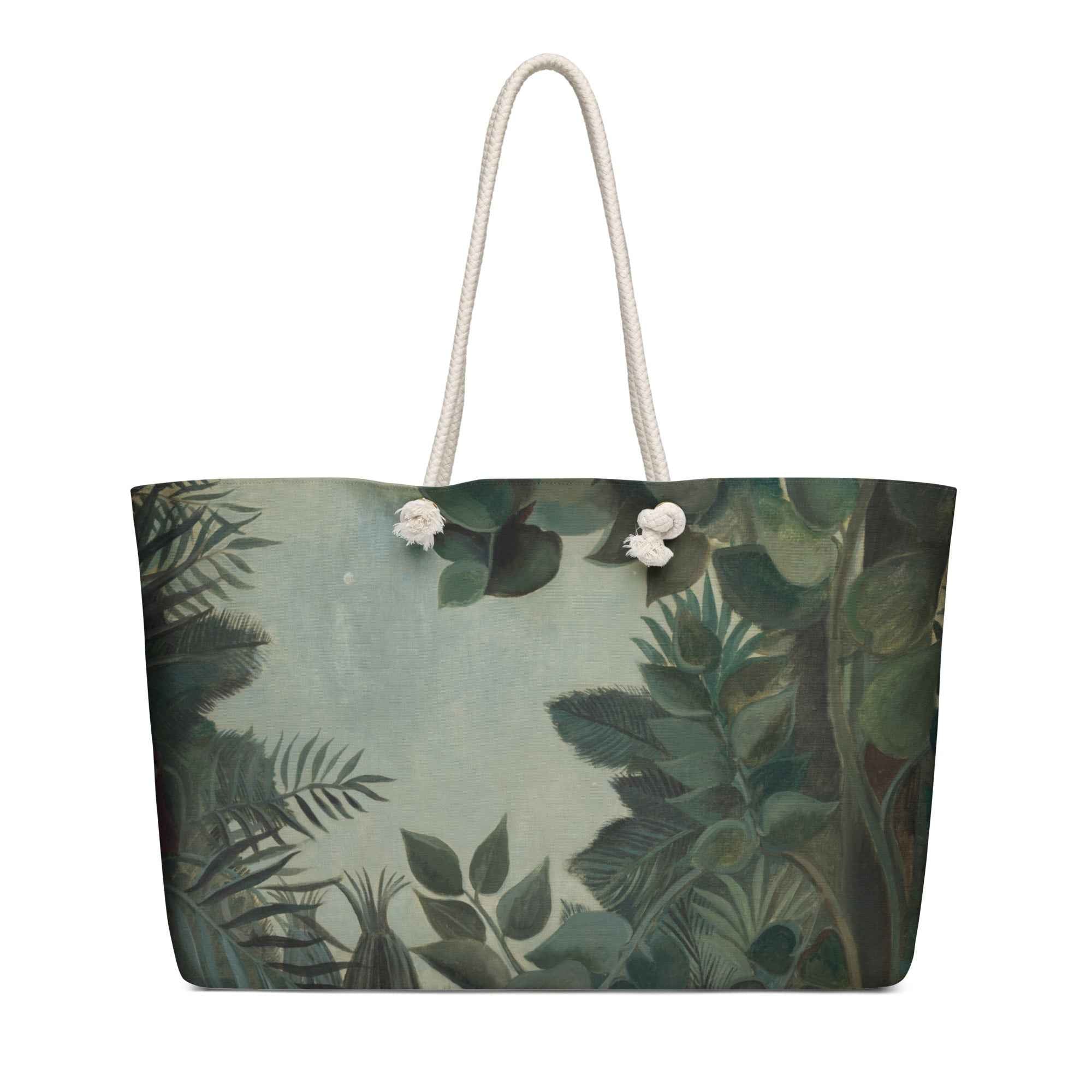 Equatorial Jungle Oversized Weekender Bag by Henri Rousseau - Rosetta Creative Boutique