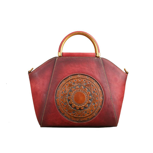 Rossie Viren Women Vintage Leather Handbag Crossbody - Rosetta Creative Boutique